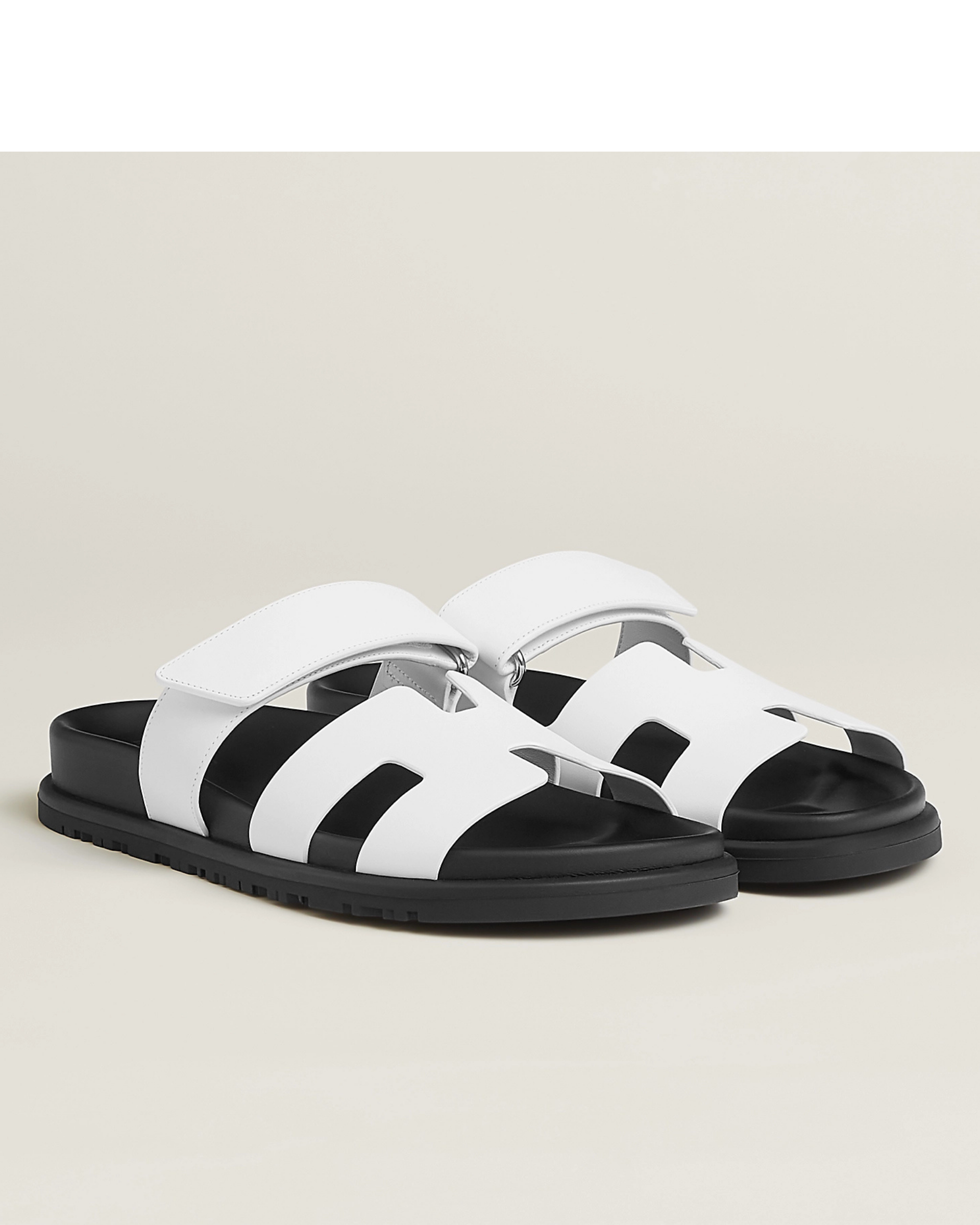 Hermès Chypre Sandal – Buz Beyazı