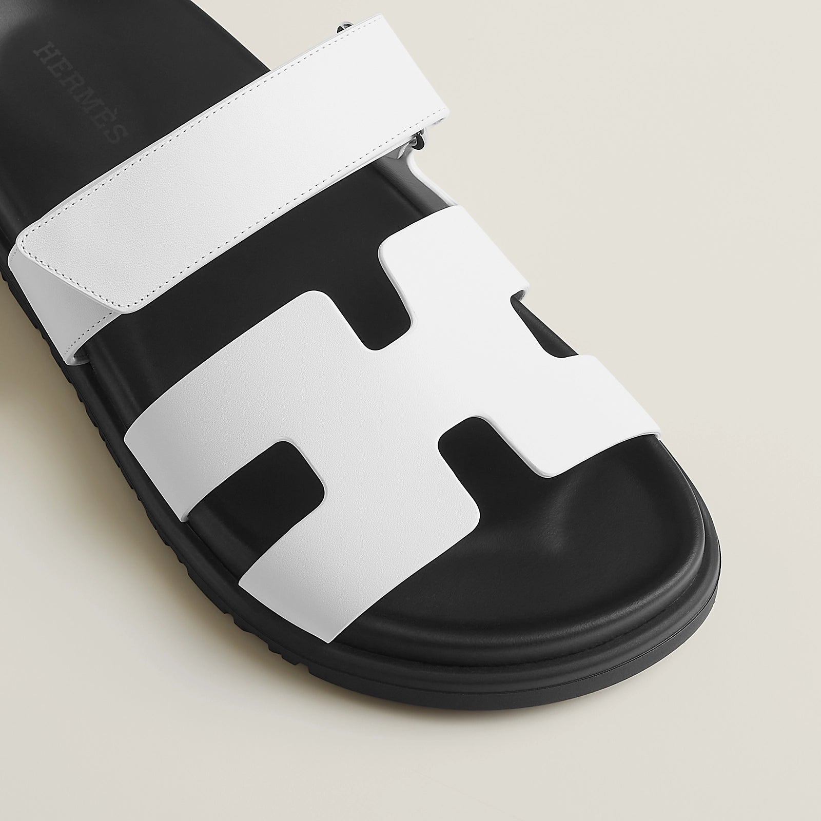 Hermès Chypre Sandal – Buz Beyazı